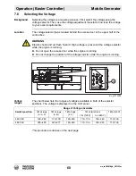 Preview for 60 page of Wacker Neuson G 230 Operator'S Manual