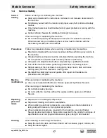 Preview for 17 page of Wacker Neuson G 25 Operator'S Manual