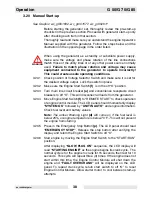 Preview for 38 page of Wacker Neuson G70 Operator'S Manual