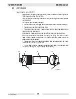 Предварительный просмотр 49 страницы Wacker Neuson G70 Operator'S Manual