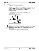 Preview for 43 page of Wacker Neuson GP 4000 Operator'S Manual