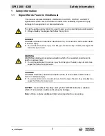 Preview for 7 page of Wacker Neuson GPi 4300 Operator'S Manual