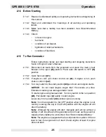 Preview for 25 page of Wacker Neuson GPS 9700 Operator'S Manual