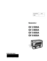 Wacker Neuson GV 2500A Repair Manual preview