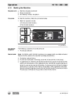 Предварительный просмотр 34 страницы Wacker Neuson HI 110D Operator'S Manual