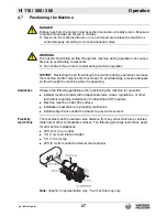 Предварительный просмотр 27 страницы Wacker Neuson HI 110HD D Operator'S Manual