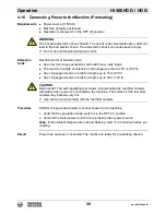 Preview for 36 page of Wacker Neuson HI 400 HD D Operator'S Manual