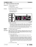 Preview for 39 page of Wacker Neuson HI 400 HD D Operator'S Manual