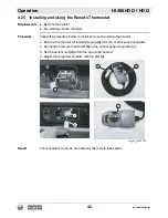 Preview for 42 page of Wacker Neuson HI 400 HD D Operator'S Manual