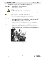 Preview for 49 page of Wacker Neuson HI 400 HD D Operator'S Manual