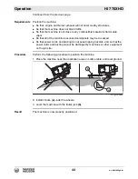 Preview for 44 page of Wacker Neuson HI 770XHD Operator'S Manual