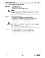 Preview for 49 page of Wacker Neuson HI400HD D Operator'S Manual