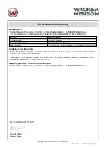 Preview for 31 page of Wacker Neuson IEC Operator'S Manual