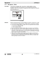 Preview for 40 page of Wacker Neuson LTN6L-V Operator'S Manual