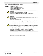 Preview for 58 page of Wacker Neuson LTN6L-V Operator'S Manual