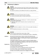 Preview for 37 page of Wacker Neuson LTV6K Operator'S Manual