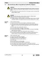 Preview for 17 page of Wacker Neuson P 35A Operator'S Manual