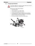 Preview for 19 page of Wacker Neuson PDT 2A Operator'S Manual