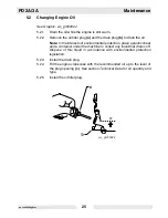 Preview for 25 page of Wacker Neuson PDT 2A Operator'S Manual