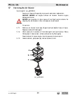 Предварительный просмотр 31 страницы Wacker Neuson PG 3A Operator'S Manual