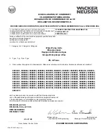 Preview for 49 page of Wacker Neuson PS 2 1503 Operator'S Manual