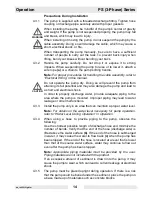 Preview for 16 page of Wacker Neuson PS2 1503 Operator'S Manual