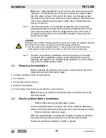 Preview for 18 page of Wacker Neuson PST2 400 Operator'S Manual