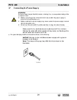 Preview for 21 page of Wacker Neuson PST2 400 Operator'S Manual