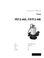 Wacker Neuson PST2-400 Operator'S Manual preview