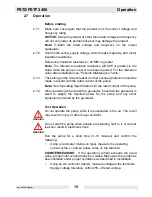 Preview for 19 page of Wacker Neuson PST2-400 Operator'S Manual