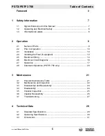 Preview for 5 page of Wacker Neuson PST3 750 Operator'S Manual