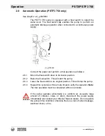 Preview for 20 page of Wacker Neuson PST3 750 Operator'S Manual