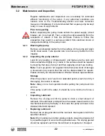 Preview for 22 page of Wacker Neuson PST3 750 Operator'S Manual