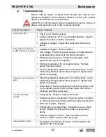 Preview for 27 page of Wacker Neuson PST3 750 Operator'S Manual