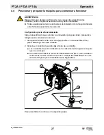 Предварительный просмотр 87 страницы Wacker Neuson PT 2A Operator'S Manual