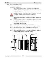 Preview for 33 page of Wacker Neuson PT 3 Operator'S Manual