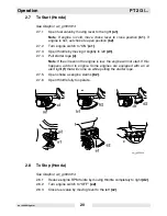 Preview for 20 page of Wacker Neuson PT 3A Operator'S Manual