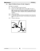 Preview for 28 page of Wacker Neuson PT 3A Operator'S Manual