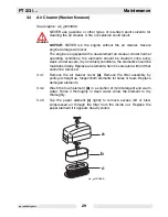 Preview for 29 page of Wacker Neuson PT 3A Operator'S Manual