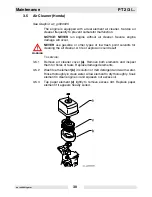 Preview for 30 page of Wacker Neuson PT 3A Operator'S Manual