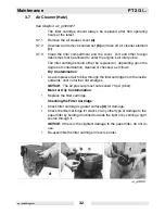 Preview for 32 page of Wacker Neuson PT 3A Operator'S Manual