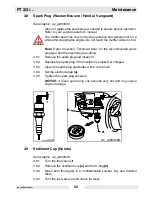 Preview for 33 page of Wacker Neuson PT 3A Operator'S Manual