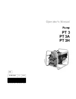 Wacker Neuson PT 3H Operator'S Manual preview