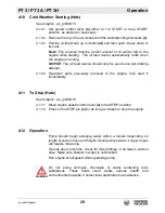 Preview for 29 page of Wacker Neuson PT 3H Operator'S Manual