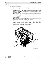 Preview for 30 page of Wacker Neuson PT 3H Operator'S Manual