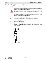 Preview for 40 page of Wacker Neuson PT 3H Operator'S Manual