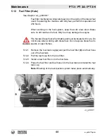 Preview for 44 page of Wacker Neuson PT 3H Operator'S Manual