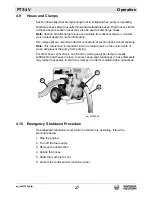 Предварительный просмотр 27 страницы Wacker Neuson PTS 4V Operator'S Manual