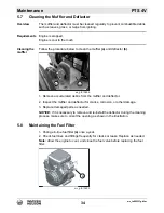 Предварительный просмотр 34 страницы Wacker Neuson PTS 4V Operator'S Manual