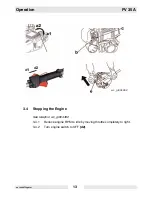 Предварительный просмотр 13 страницы Wacker Neuson PV 35A Operator'S Manual